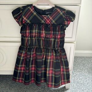 Crewcuts Tartan dress perfect for the holidays. Size 3